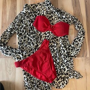 Leopard Print Cover up